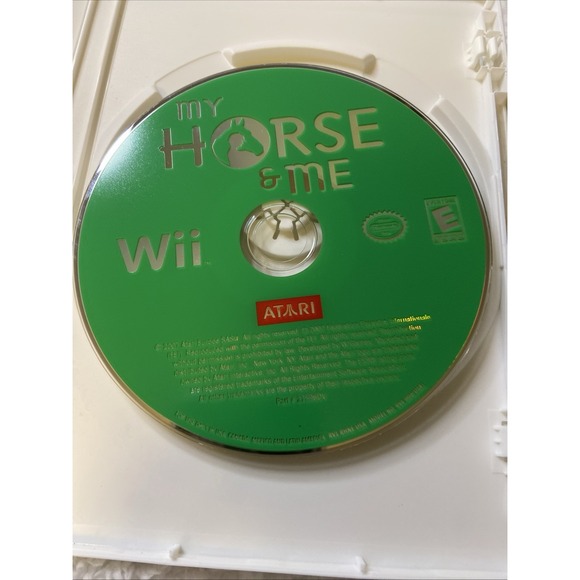 My Horse & Me‎ Nintendo Wii 2008 Authentic Tested Equestrian Simulation CIB - Picture 7 of 11